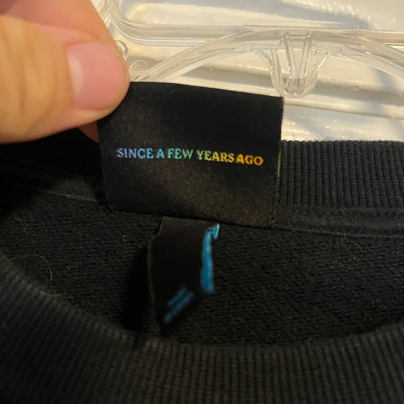 Teddy Fresh Black Crewneck Sweater Classic Knit - Picture 5 of 6